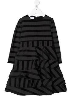 Violeta E Federico ярусное платье Raya с полосками