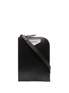 Givenchy сумка-мессенджер с нашивкой-логотипом