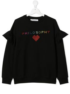 Philosophy Di Lorenzo Serafini Kids джемпер с вышитым логотипом