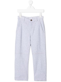 Brunello Cucinelli Kids брюки прямого кроя