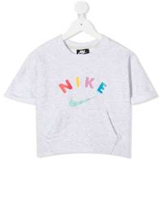 Nike Kids футболка с карманом-муфтой