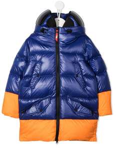 AI Riders on the Storm пуховик с помпоном на капюшоне