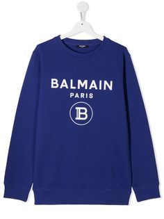 Balmain Kids джемпер с логотипом