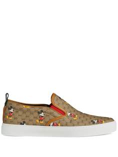 Gucci слипоны из коллаборации с Disney