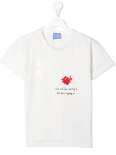 Stella Jean Kids футболка с принтом и короткими рукавами