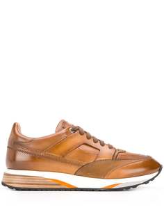 Santoni кеды на шнуровке