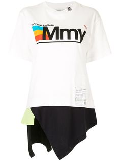 Miharayasuhiro Modified футболка с графичным принтом и круглым вырезом