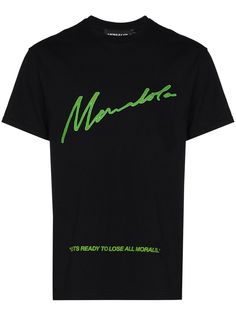Mowalola футболка с надписью