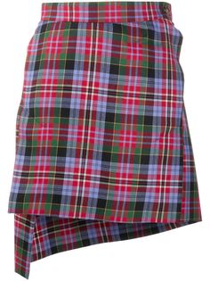 Vivienne Westwood юбка мини в клетку тартан