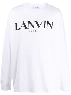 LANVIN футболка с логотипом