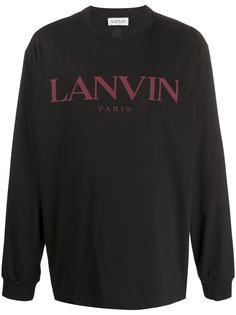 LANVIN футболка с логотипом