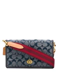 Coach джинсовая мини-сумка Hayden