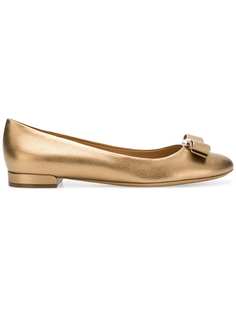 Salvatore Ferragamo embellished Vara ballerina shoes