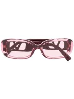 Valentino Eyewear солнцезащитные очки с логотипом VLogo