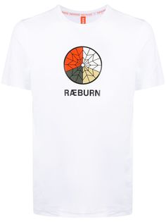 Raeburn футболка с графичным принтом и круглым вырезом
