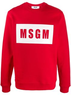MSGM толстовка с логотипом