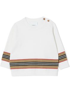 Burberry Kids джемпер в полоску Icon Stripe