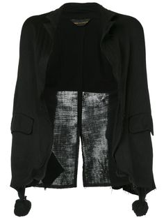 Comme Des Garçons Pre-Owned пиджак с необработанным краем