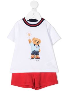 Ralph Lauren Kids пижама Teddy Bear