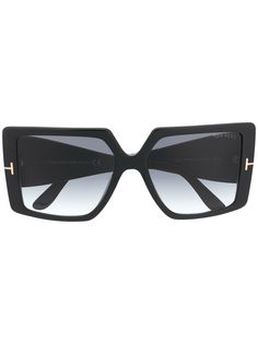 Tom Ford Eyewear солнцезащитные очки Quinn в квадратной оправе