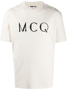 McQ Swallow футболка с логотипом
