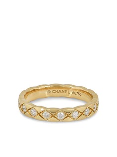 Chanel Pre-Owned золотое кольцо Coco Crush с бриллиантами