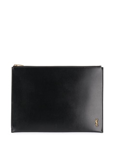 Saint Laurent клатч с монограммой
