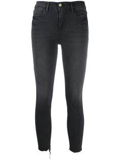 FRAME джинсы скинни с завышенной талией