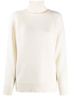 Woolrich джемпер крупной вязки с высоким воротником