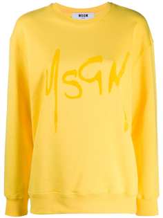 MSGM джемпер с логотипом