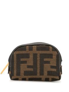 Fendi Pre-Owned кошелек для монет на молнии с узором Zucca