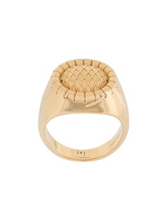 IVI перстень с тиснением