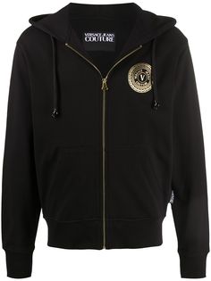 Versace Jeans Couture толстовка на молнии с капюшоном