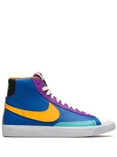Nike Kids высокие кеды Blazer Multicolour