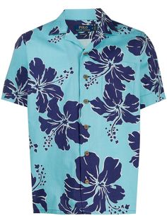 Polo Ralph Lauren рубашка с короткими рукавами и цветочным принтом