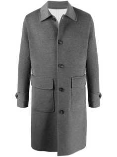 Eleventy однобортное пальто миди