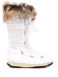 Moon Boot сапоги с меховой подкладкой