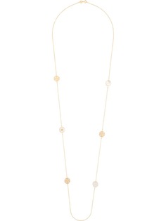 Tory Burch колье с подвеской-логотипом