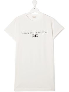 Elisabetta Franchi La Mia Bambina футболка с логотипом