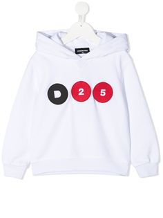 Dsquared2 Kids худи с нашивкой-логотипом