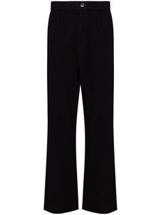 Snow Peak прямые брюки из органического хлопка