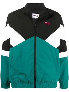 Fila бомбер в стиле колор-блок