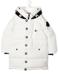 Moncler Kids пуховик на молнии