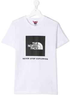 The North Face Kids футболка с логотипом