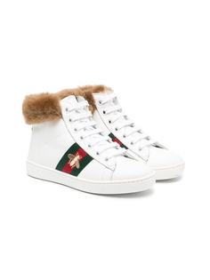 Gucci Kids высокие кеды Ace