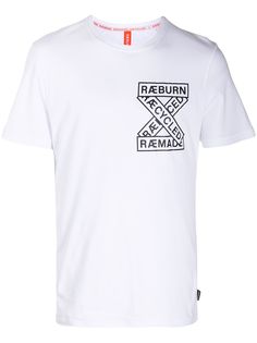 Raeburn футболка Ethos из органического хлопка с принтом