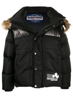 Dsquared2 пуховик с капюшоном
