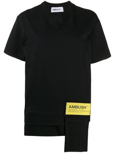 AMBUSH футболка с короткими рукавами и нашивкой-логотипом