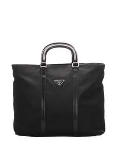 Prada Pre-Owned сумка-тоут с логотипом