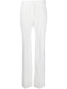 Alexandre Vauthier брюки в тонкую полоску